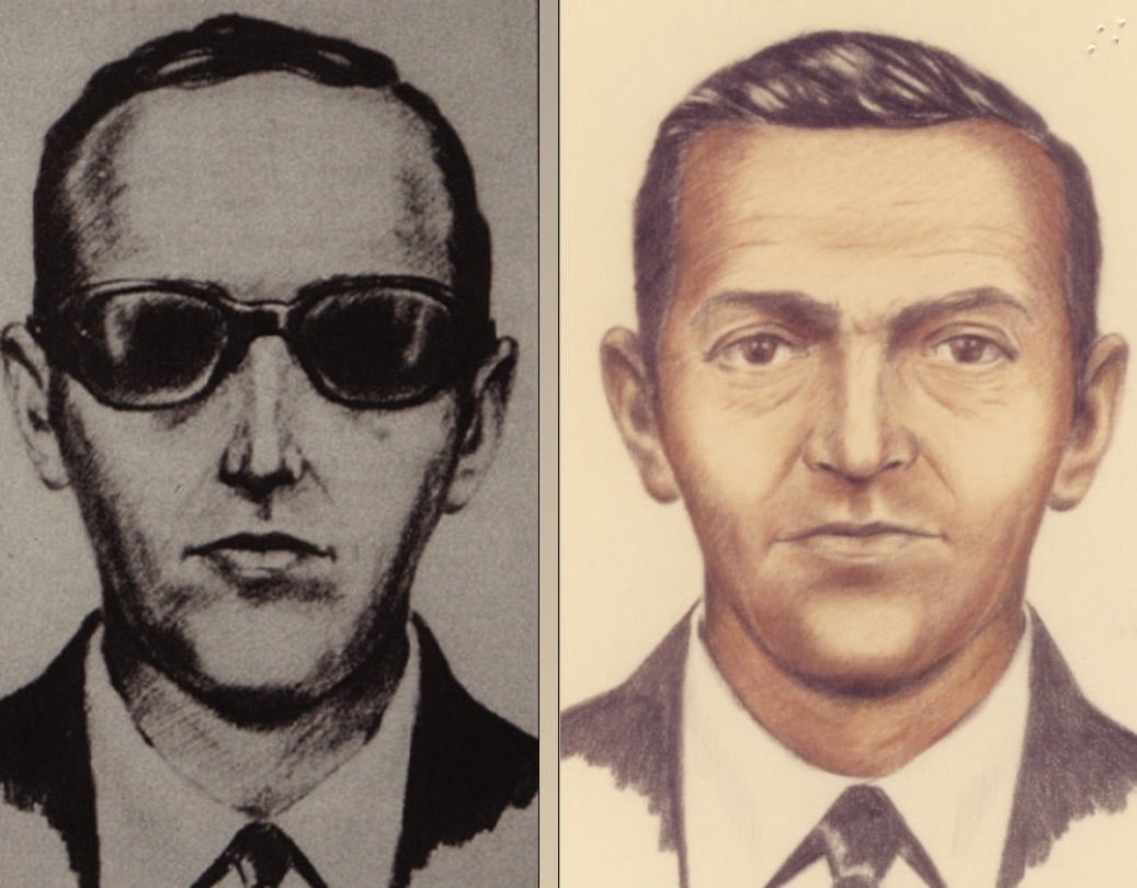 The D.B. Cooper hijacking archival image